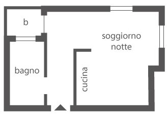 MONOLOCALE ARREDATO