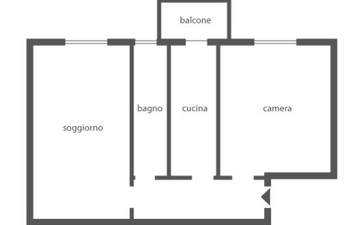 DUE LOCALI RISTRUTTURATO